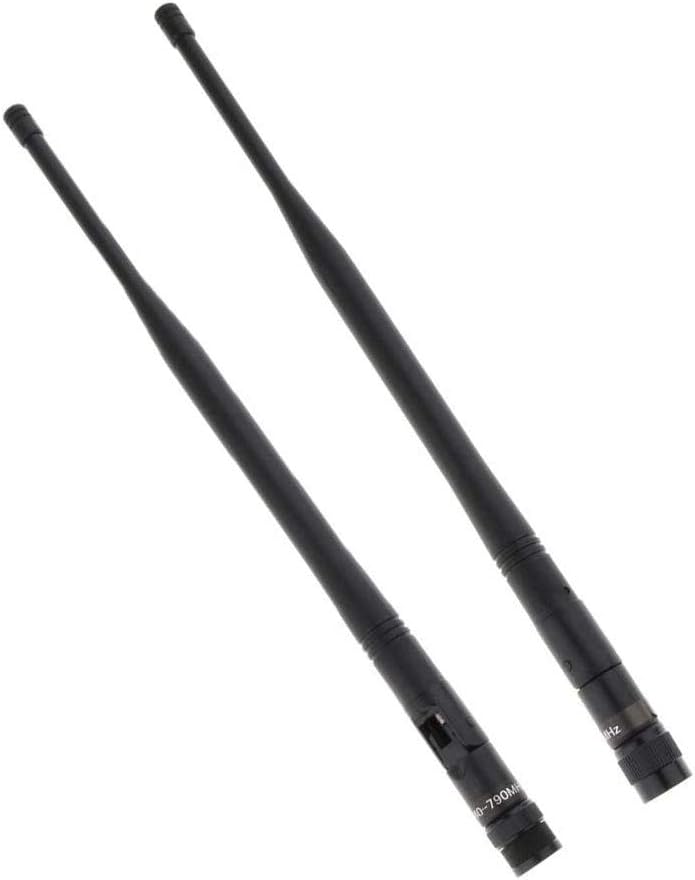 2 Stück langlebiges Kunststoff-UHF-Mikrofon ohne Kabelverstärkung Antennenmikrofon Ersatzteil