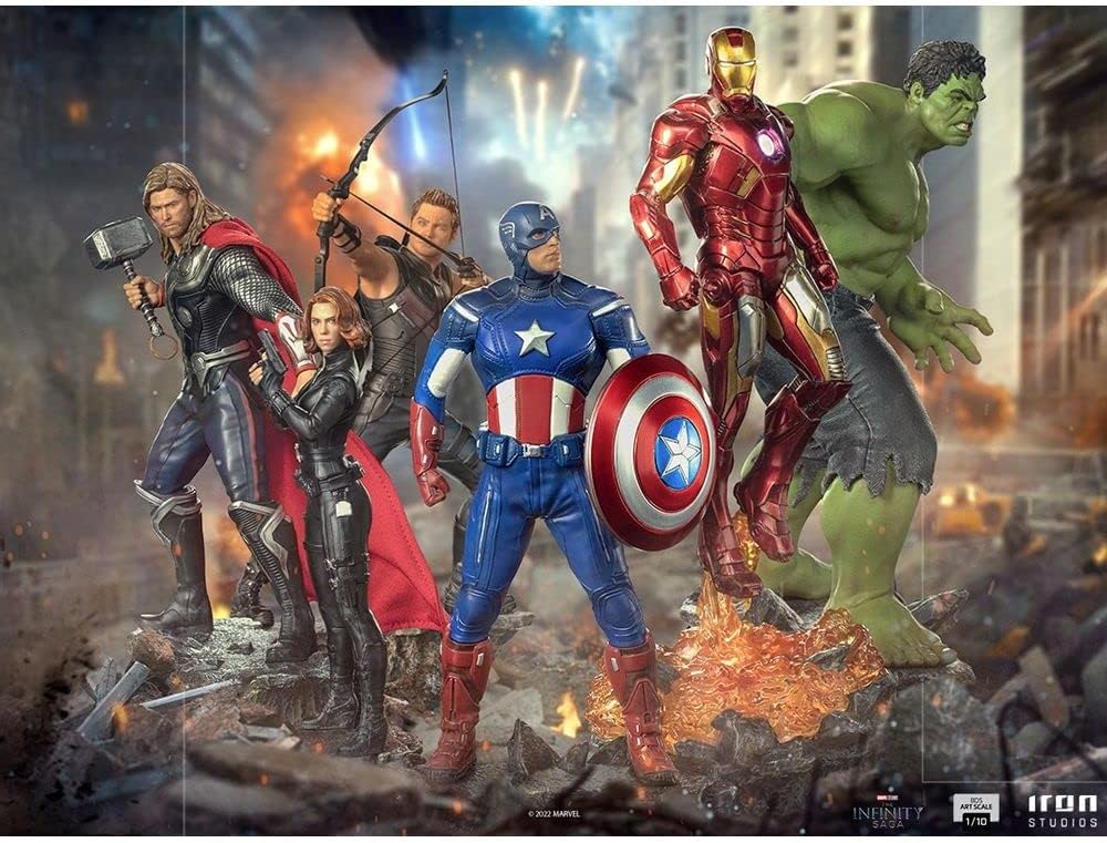 Iron Studios 214245 Figuren, Mehrfarbig