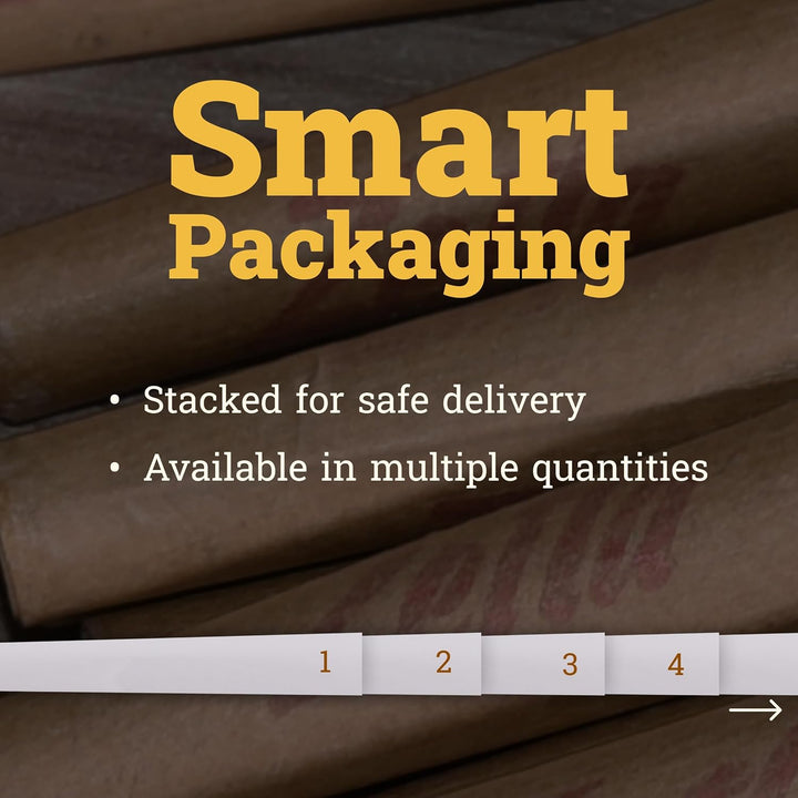 Zetla King Size De Luxe White Joint Cones 3/40 (120 Cone) - King Size De Luxe (109x26 mm) - Conische