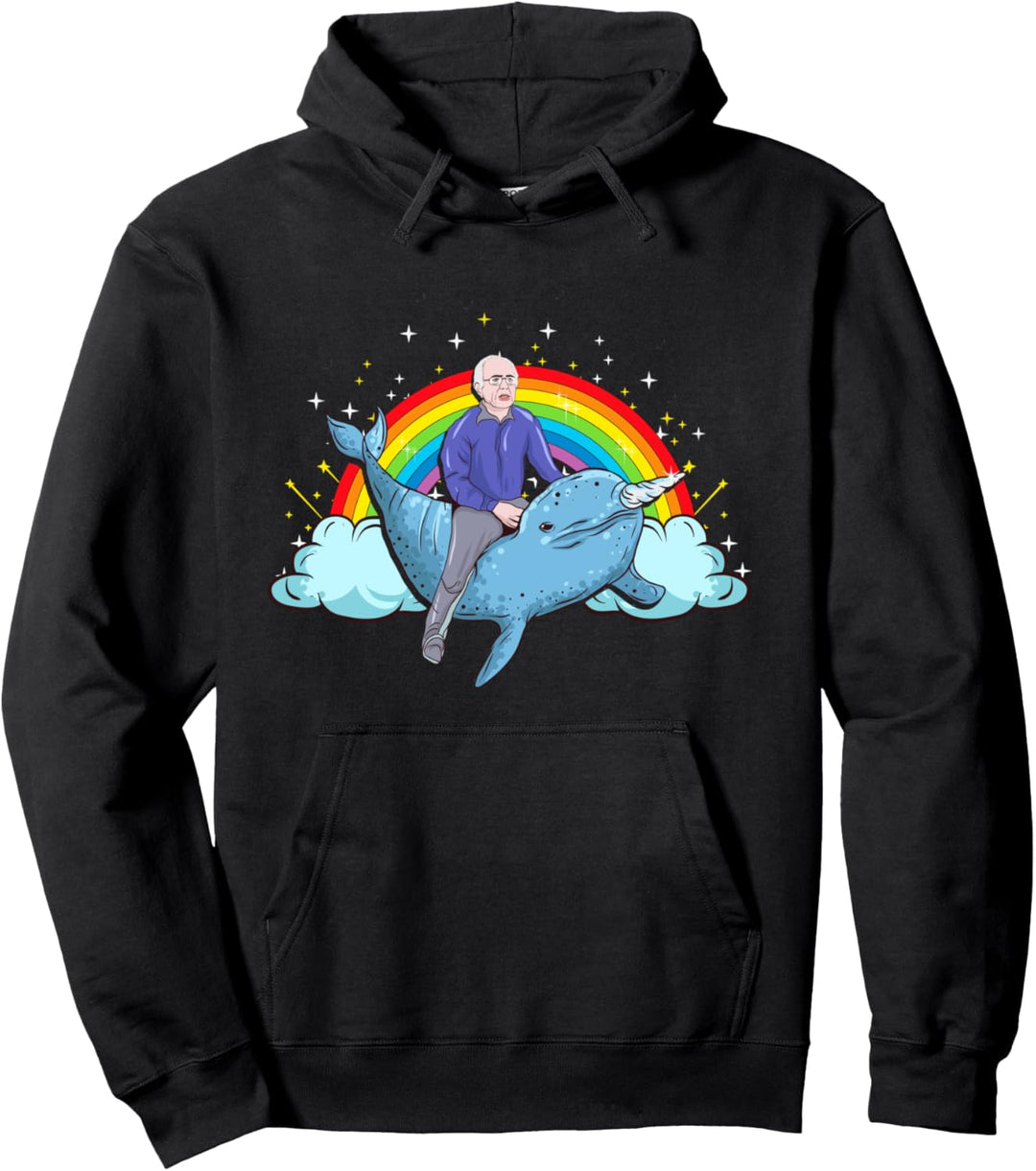 Bernie Sanders 2020 Narwhal Election Pullover Hoodie