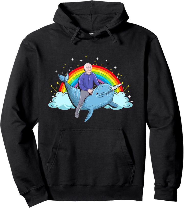 Bernie Sanders 2020 Narwhal Election Pullover Hoodie