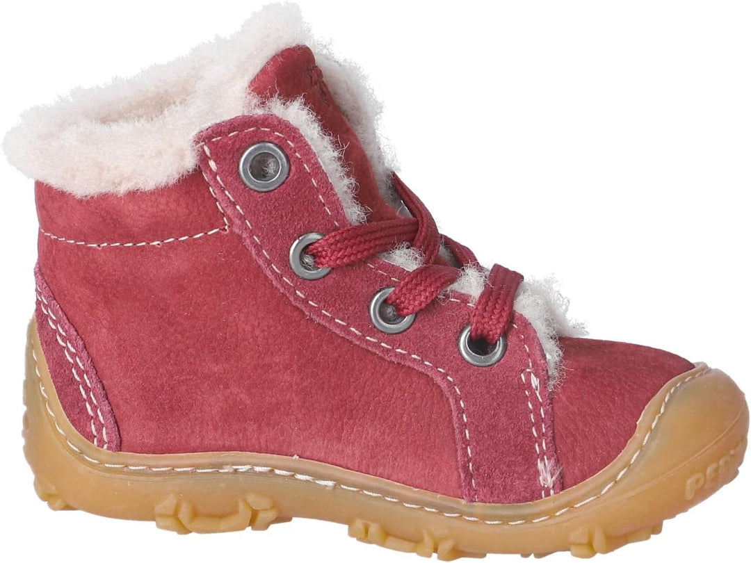 RICOSTA Mädchen und Jungen Stiefel ELIA, Kinder Lauflernschuhe, Weite: Weit, terracare,Barfuss-Schuh