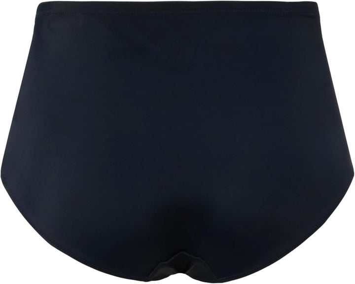 Ulla Popken Damen Miederhose, High Waist, Jacquard-Einsatz Slip 54-56 Nachtblau, 54-56 Nachtblau