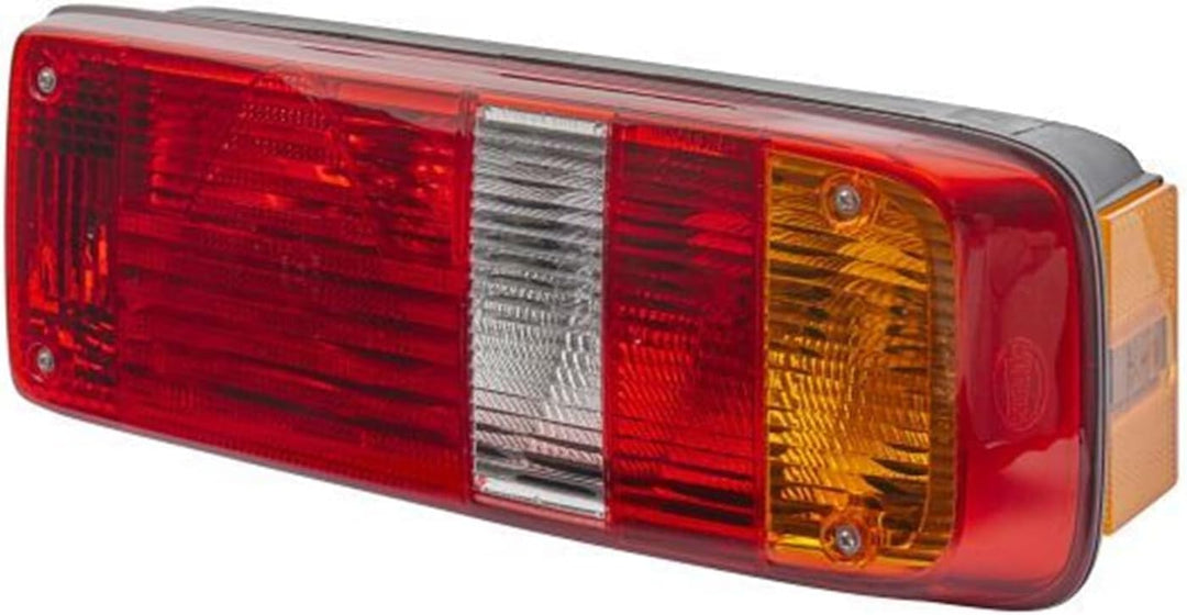 HELLA - Heckleuchte - EasyConn I - Glühlampe - 24V - Anbau/geschraubt - Lichtscheibenfarbe: mehrfarb