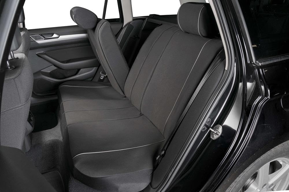 Walser Auto-Sitzbezug Modulo, Universaler Rücksitzbankbezug 8-teilig, Auto-Schonbezug für Normalsitz