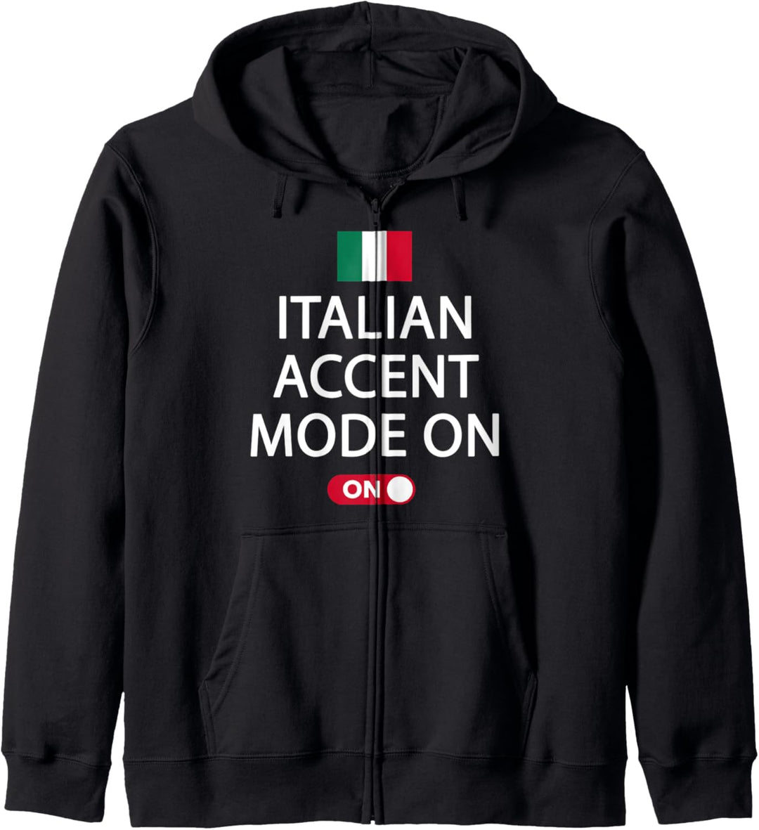 Italienische Flagge Italienische Abstammung, Komisch Italien Kapuzenjacke