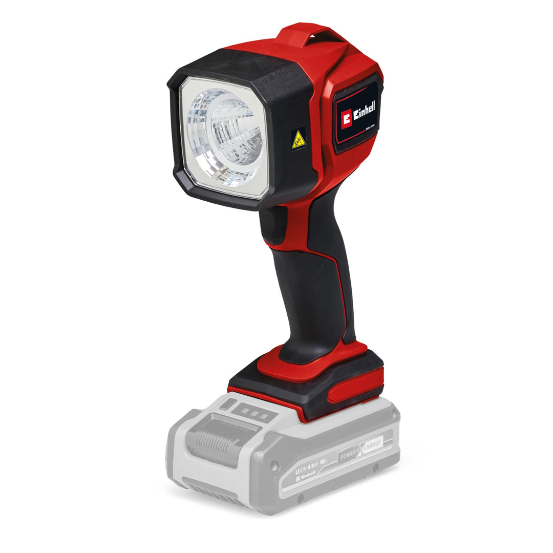 Einhell Akku-Lampe TC-CL 18/350 Li-Solo Power X-Change (18 V, 350 lm, 7000 K, 30 m Leuchtweite, schw