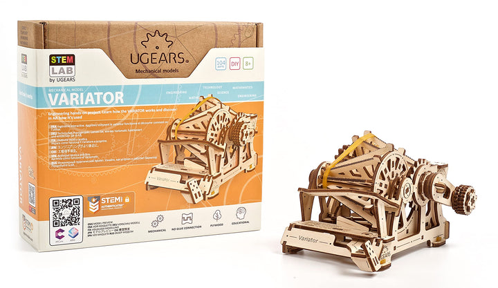 UGEARS STEM Lab 3D Puzzles - Spielset STEM - 3D Holzbausatz - DIY Mechanical Science Kit - Wissensch