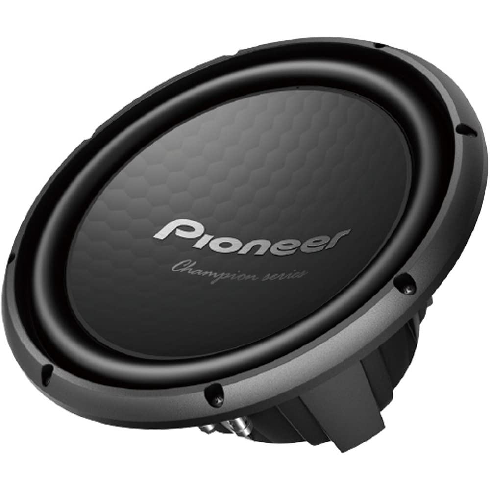 PIONEER TS-W32S4 30-cm-Gehäusesubwoofer der Champion-Serie (12“), 1.500 W MAX. 400 W Nennbelastbarke