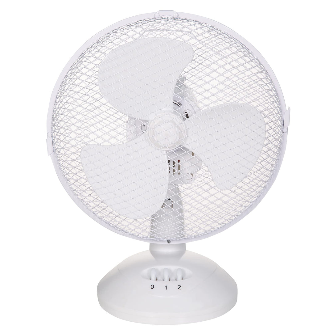 Russell Hobbs RHPDF0921 Tischventilator, tragbar, 23 cm, 2 Geschwindigkeiten, Weitwinkel-Schwenken,
