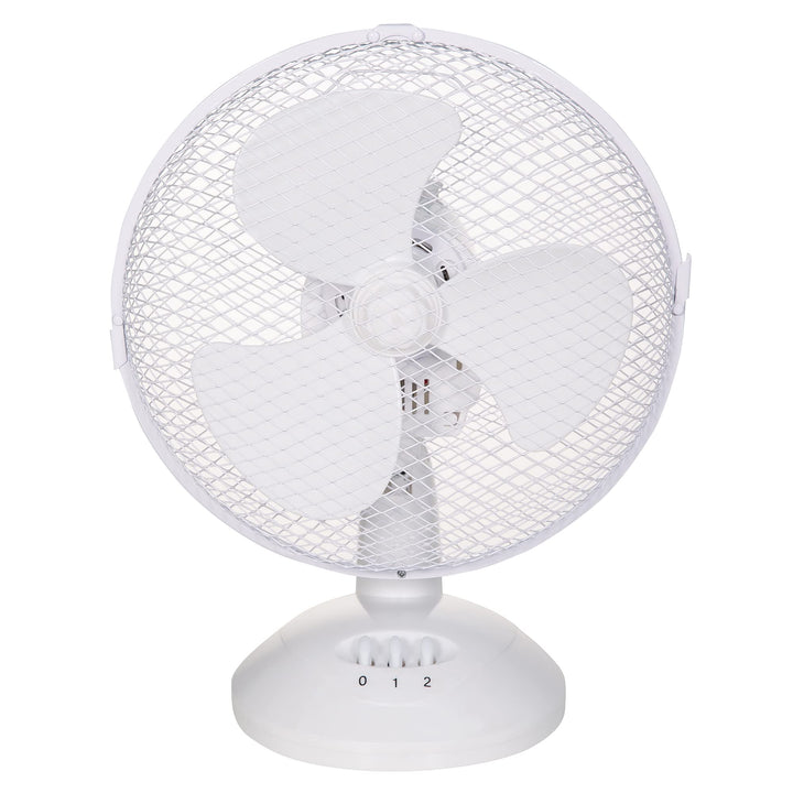 Russell Hobbs RHPDF0921 Tischventilator, tragbar, 23 cm, 2 Geschwindigkeiten, Weitwinkel-Schwenken,