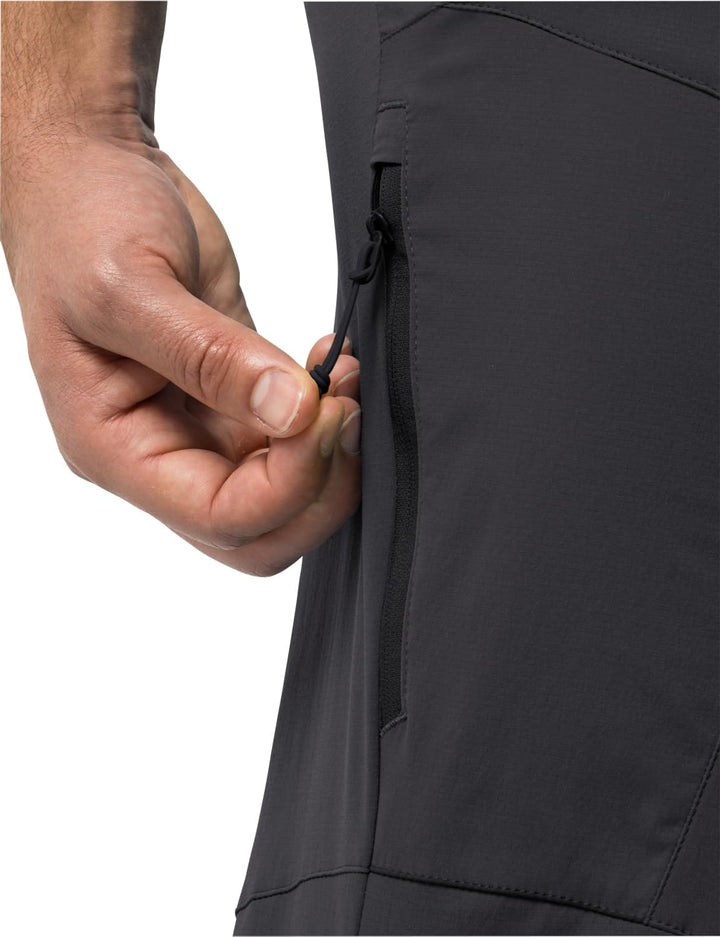 Jack Wolfskin Herren Glastal Pants M Wanderhose 58 Schwarz, 58 Schwarz