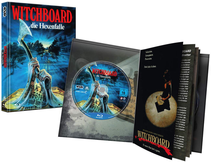Witchboard - Die Hexenfalle [Blu-Ray+DVD] - uncut - auf 666 Stück limitiertes Quija Board inkl. Medi