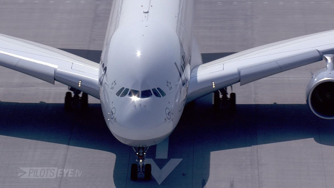 PilotsEYE.tv | SAN FRANCISCO | Cockpitmitflug A380 | LUFTHANSA | "The final flights of JR" | Bonus: