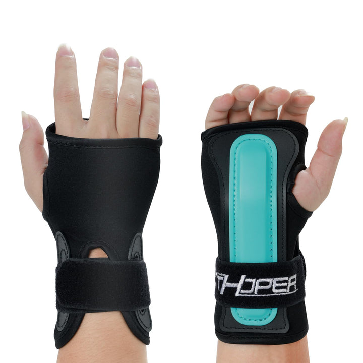Handgelenkschoner für Snowboarden, Skifahren, Skateboarden, Sport-Handgelenkstützschutz (1 Paar), L
