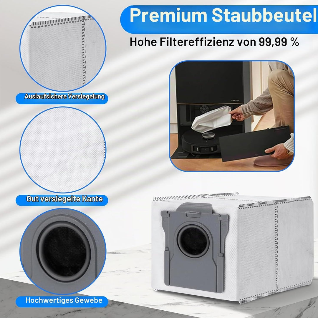 Zubehörset für Dreame X40 Ultra Complete/ X40 Ultra/ L40 Ultra/ X40 Master/Mova P50 Pro Ultra, 1*Rol