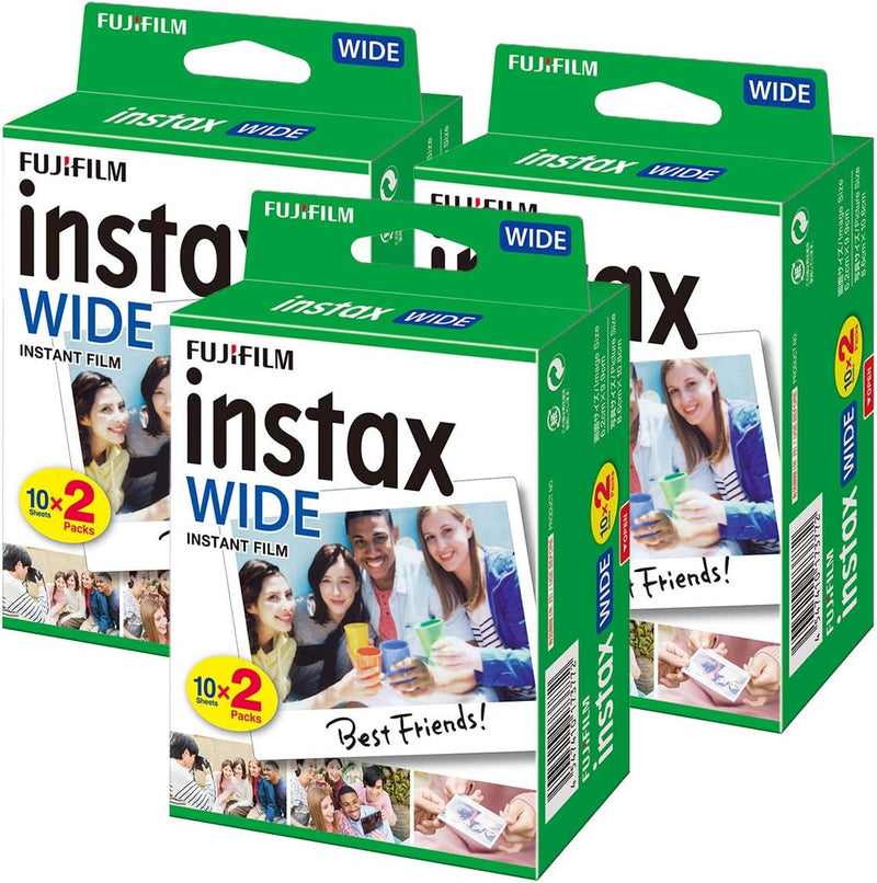 Instax Wide 20er Film 3er Set 60 Posen