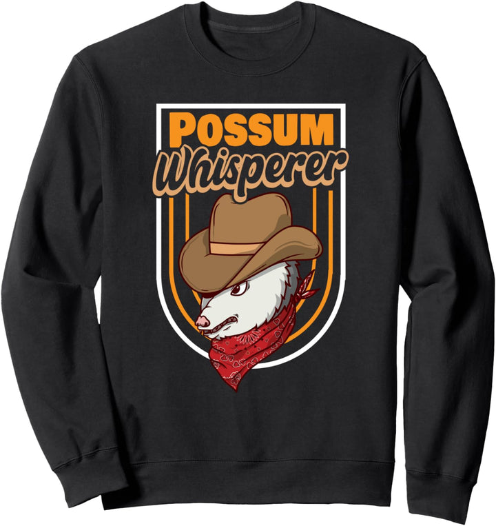 Funny Opossum Possum Whisperer Women Men Sweatshirt