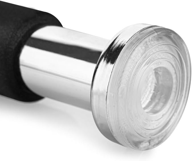 FFitness Unisex Erwachsene Door Bar 83-130, Silber und Schwarz, 80-130 cm