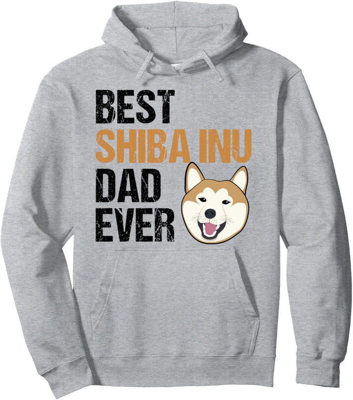 Shiba Inu Dad Papa Lustiger Japanischer Hund Hundepapa Pullover Hoodie