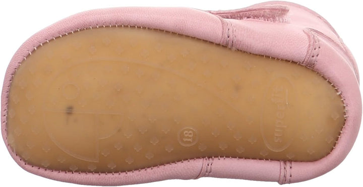 Superfit Baby - Mädchen Papageno Warm GefütterteLauflernschuhe 18 EU Rosa 5500, 18 EU Rosa 5500