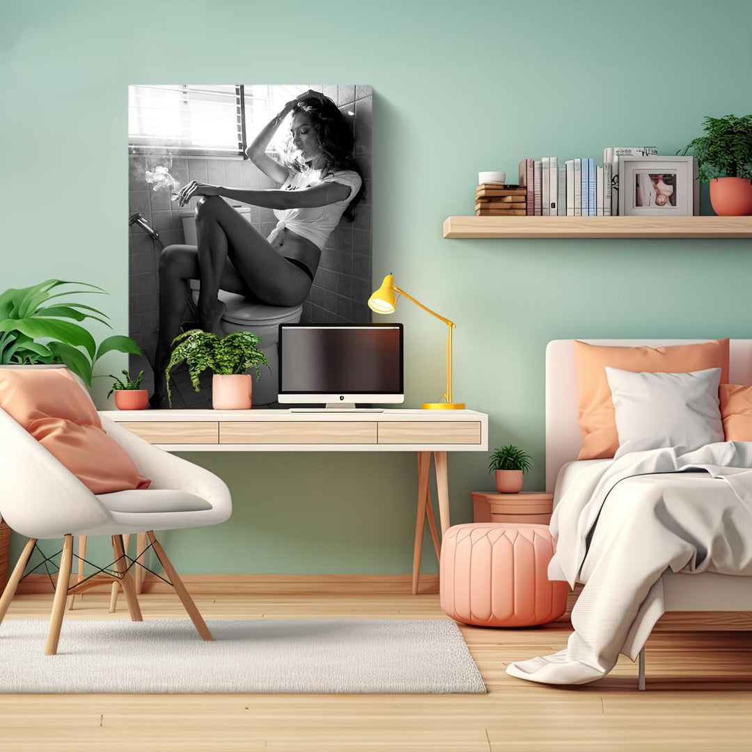 wandmotiv24 Leinwand-Bild Starke Frauen, Grösse 80x60cm, Hochformat, Wand-Bilder, Dekoration Wohnzim