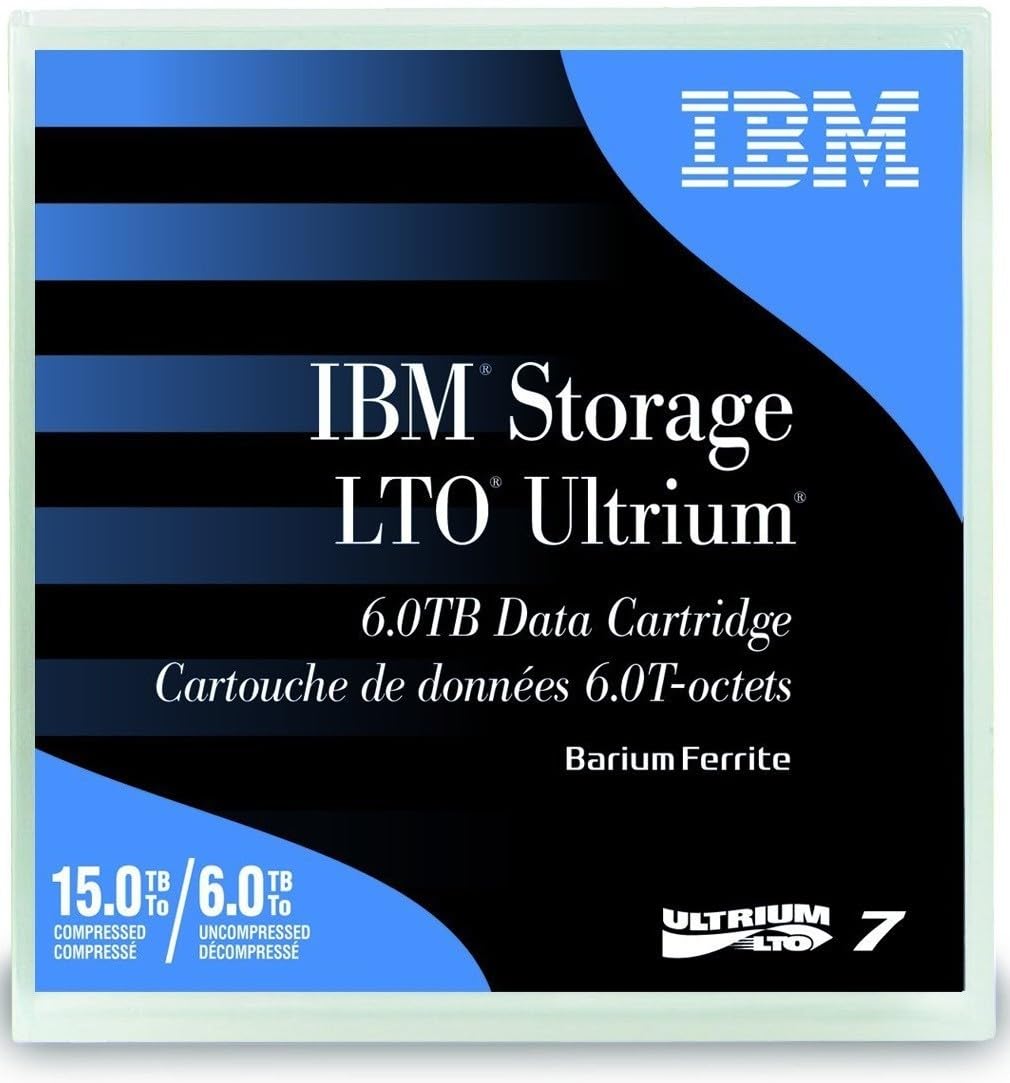 IBM Cartridge LTO Ultrium 7 6/15 TB (BaFe) (B), schwarz, One Size