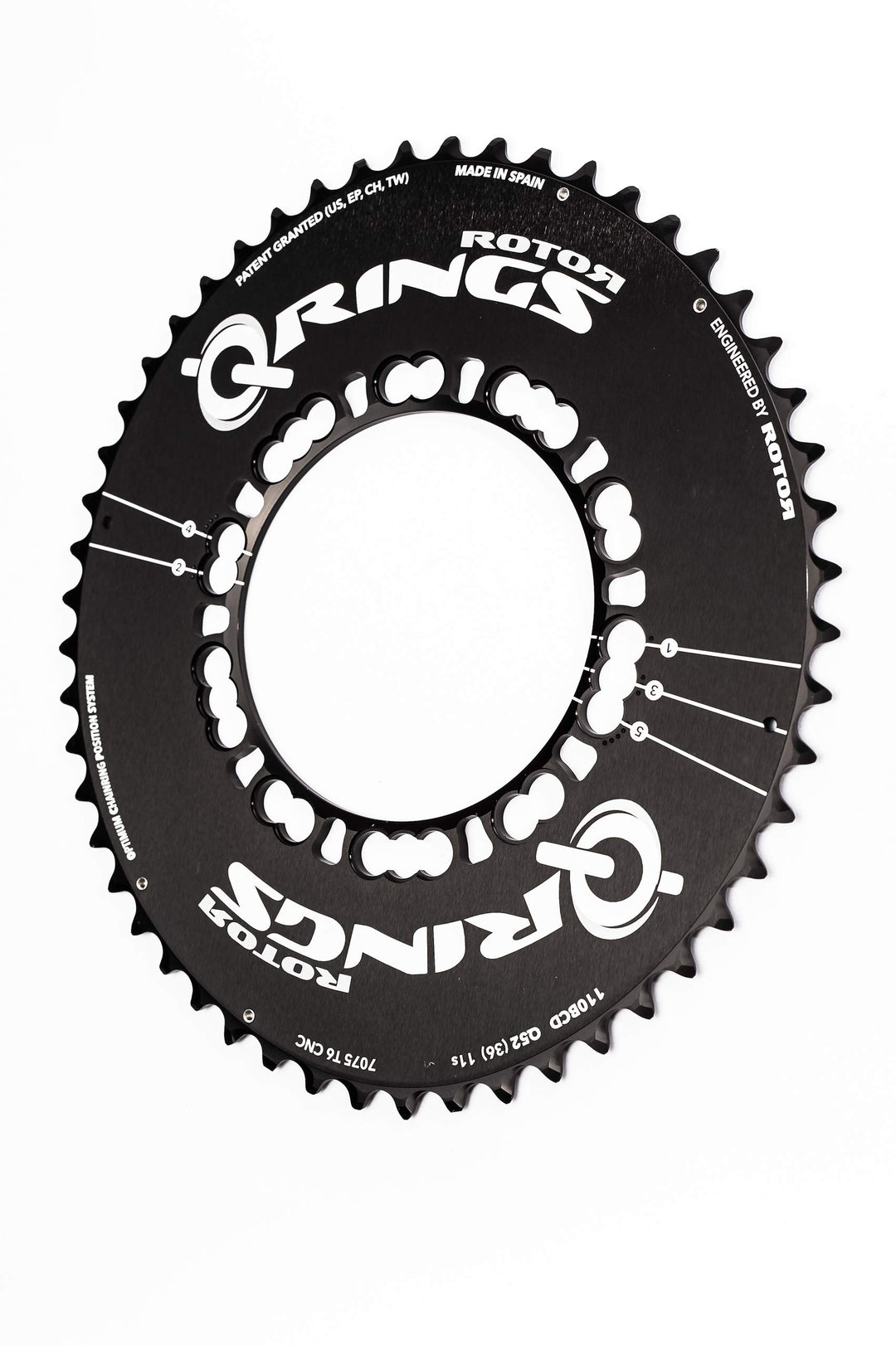 R ROTOR BIKE COMPONENTS Q Ring Q34T(for 50) BCD110x5 Inner