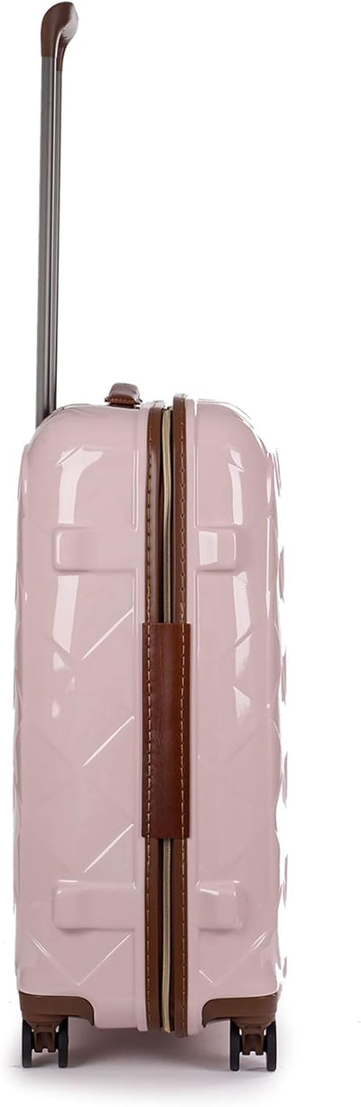 Stratic Leather & More 4-Rollen Trolley 65 cm Rose 60 cm, Rose 60 cm