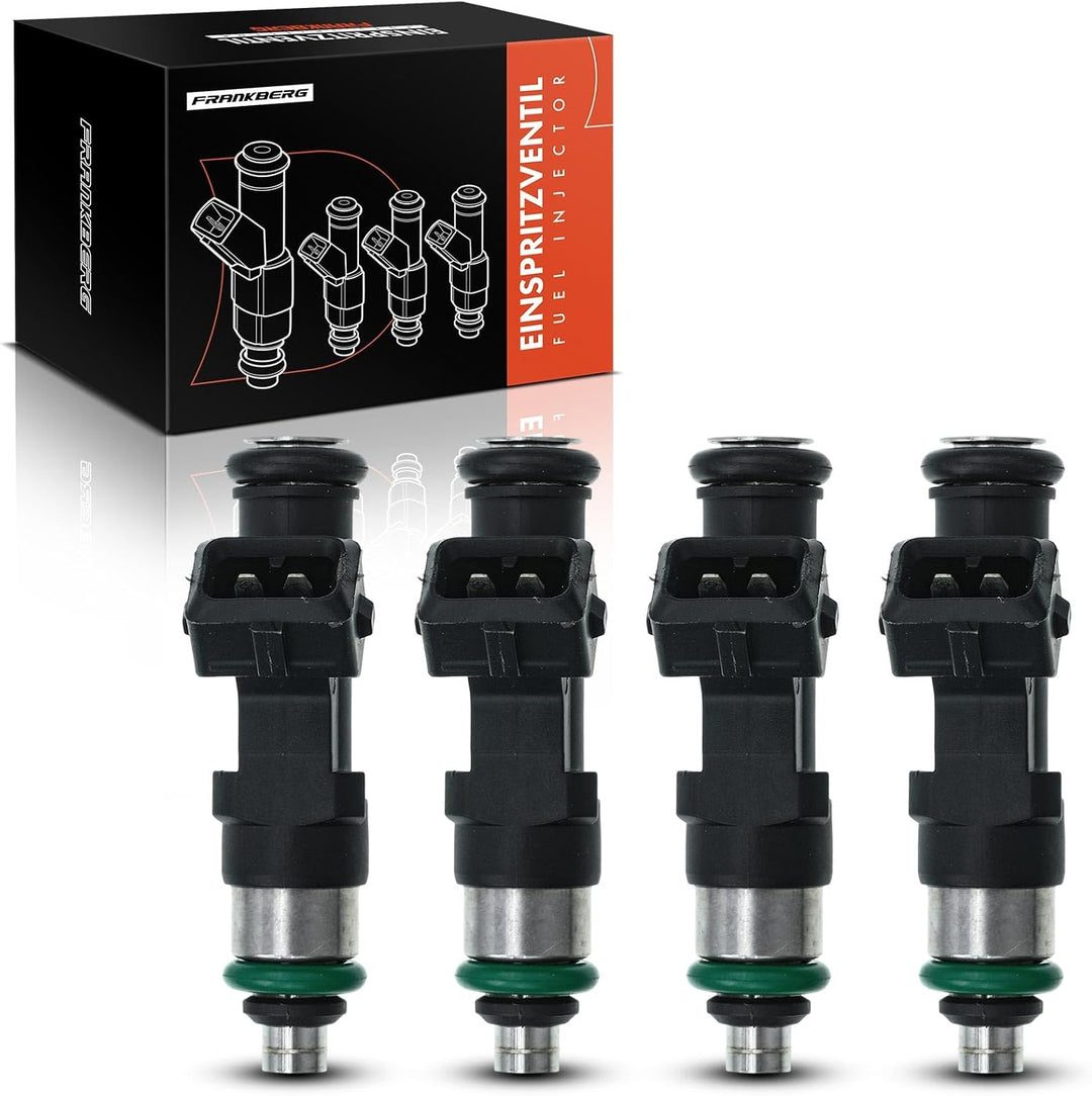 Frankberg 4x Einspritzventil Einspritzdüse Injektor Kompatibel mit C-Max DM2 1.6L 2007-2010 Focus II