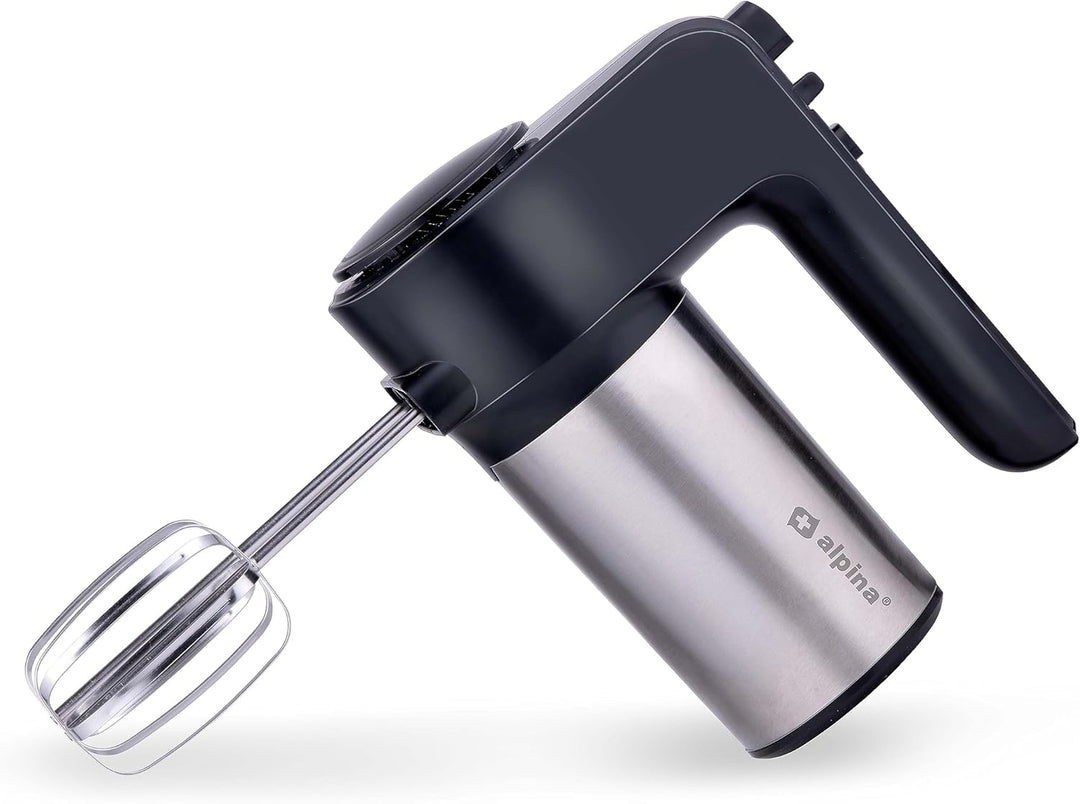 ALPINA Handmixer, 400 Watt, Edelstahl