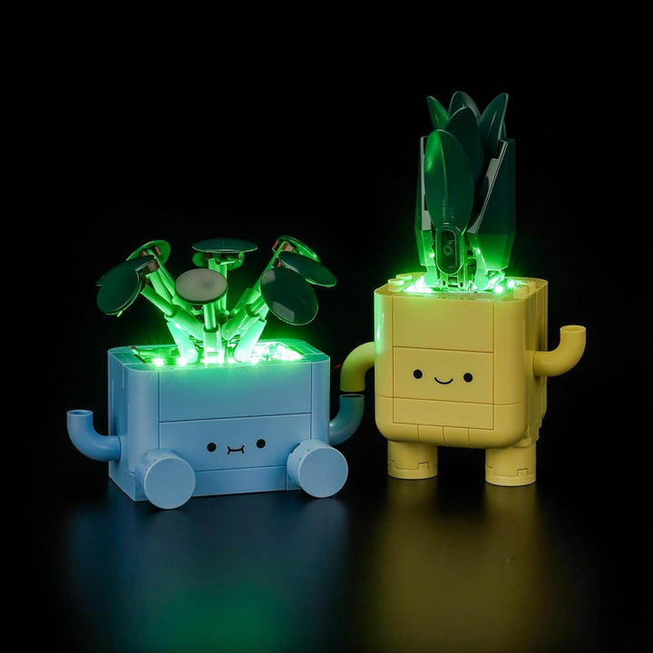 Licht-Kit Kompatibel mit Lego 10349 Happy Plants Botanical Collection Set (Kein Modell), Led Beleuch