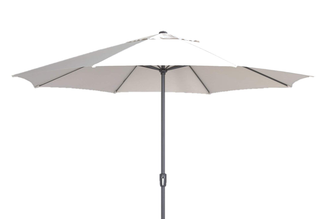 Madison XXL Sonnenschirm Sumatra 400 Off White, mit UV-Schutz 40 Plus