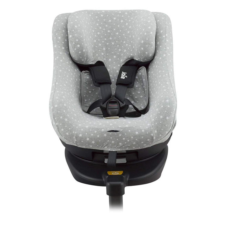 JYOKO Kids Bezug kompatibel mit Joie Spin 360, Nuna Rebl, aus Baumwolle (White Star) White Star 1 St