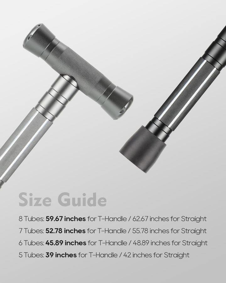 aiGear Taktischestöcke/Wanderstöcke | Upgraded Aluminium Taktische Pole Taktischer Stock | Outdoor 5