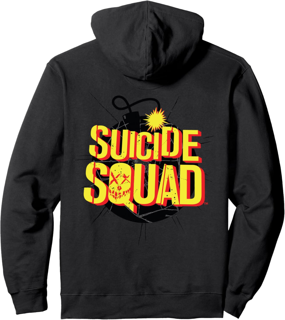 DC Suicide Squad Logo-Bombe Pullover Hoodie