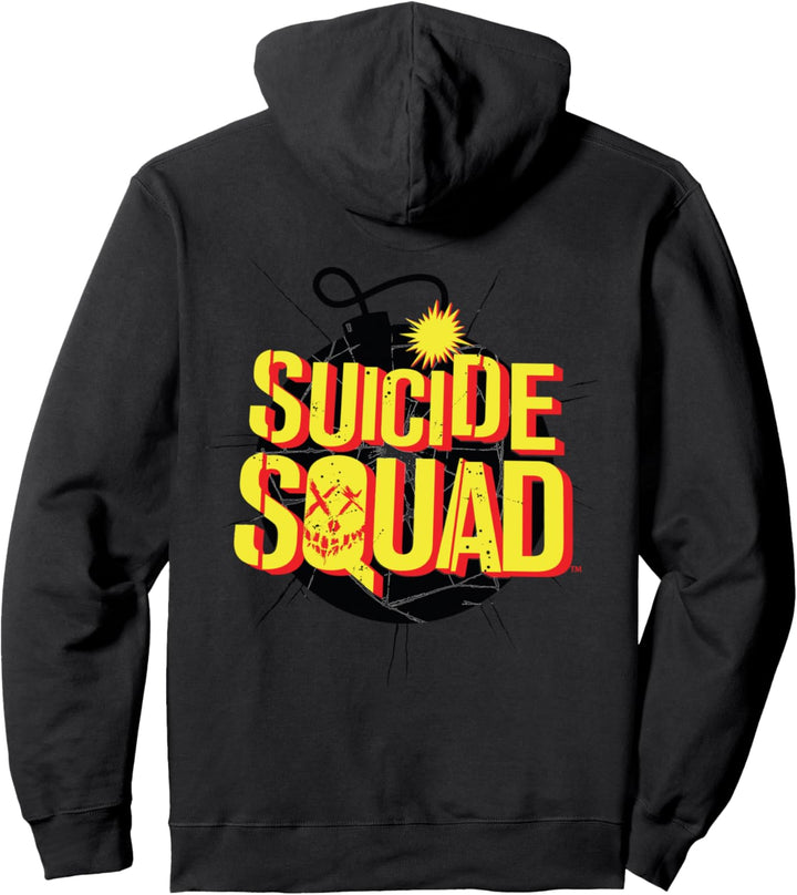 DC Suicide Squad Logo-Bombe Pullover Hoodie