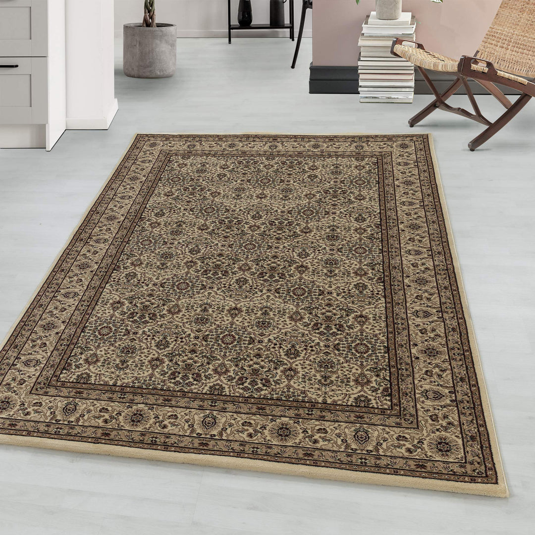 Wohnzimmerteppich Orient Design Kurzflor Schlafzimmer Esszimmer Küche Flur Teppich Pflegeleicht Weic