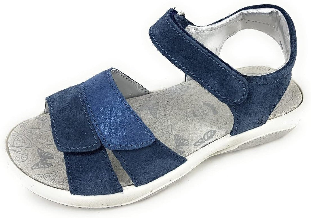 Lurchi Mädchen Fiori Sandale 30 EU Jeans, 30 EU Jeans