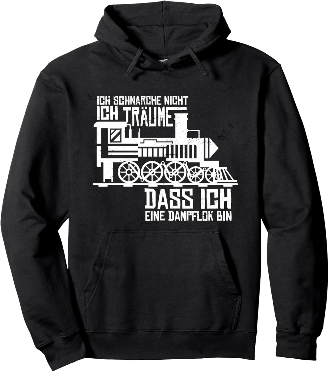 Lustige Zug-Eisenbahn-Lokomotive Pullover Hoodie