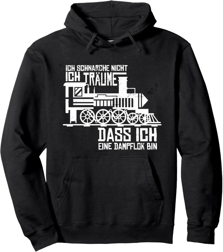 Lustige Zug-Eisenbahn-Lokomotive Pullover Hoodie