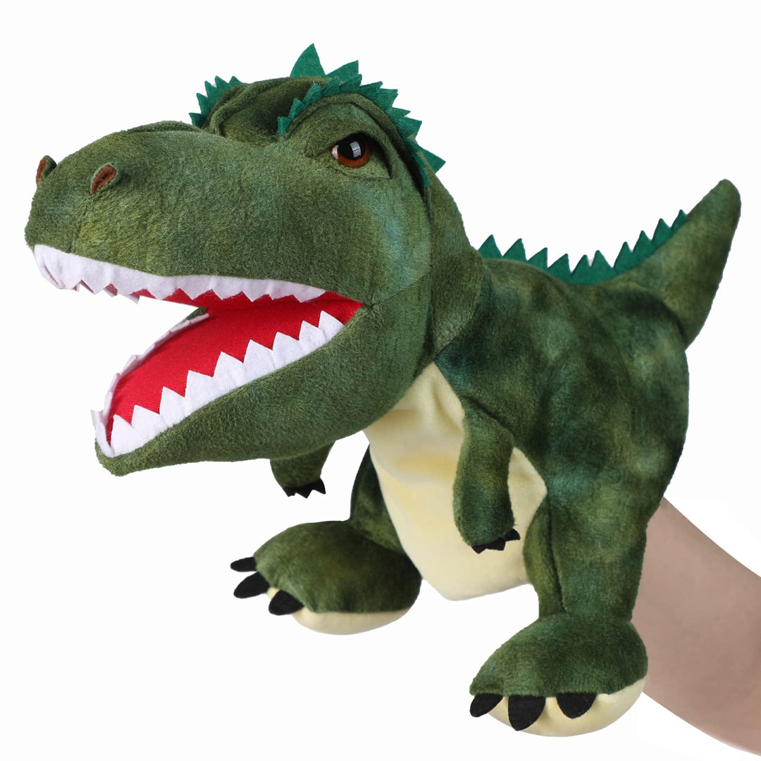 Dinosaurier Handpuppen Dinosaurier Spielzeug, Dinosaurier Puppen für Kinder, Dinosaurier Kuscheltier