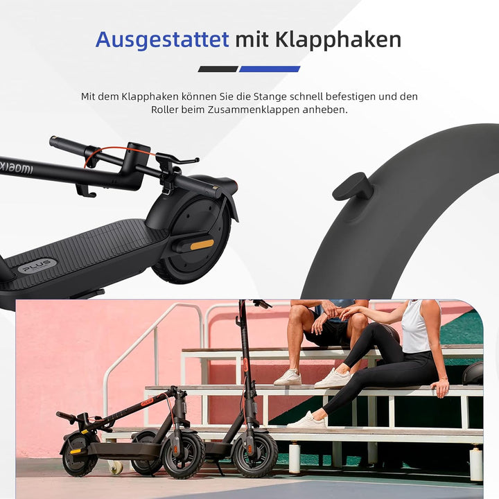 ulip Hinterer Kotflügel Electric Scooter Xiaomi 5 Plus Hinterer Kotflügel Ersatz Set Kompatibel für