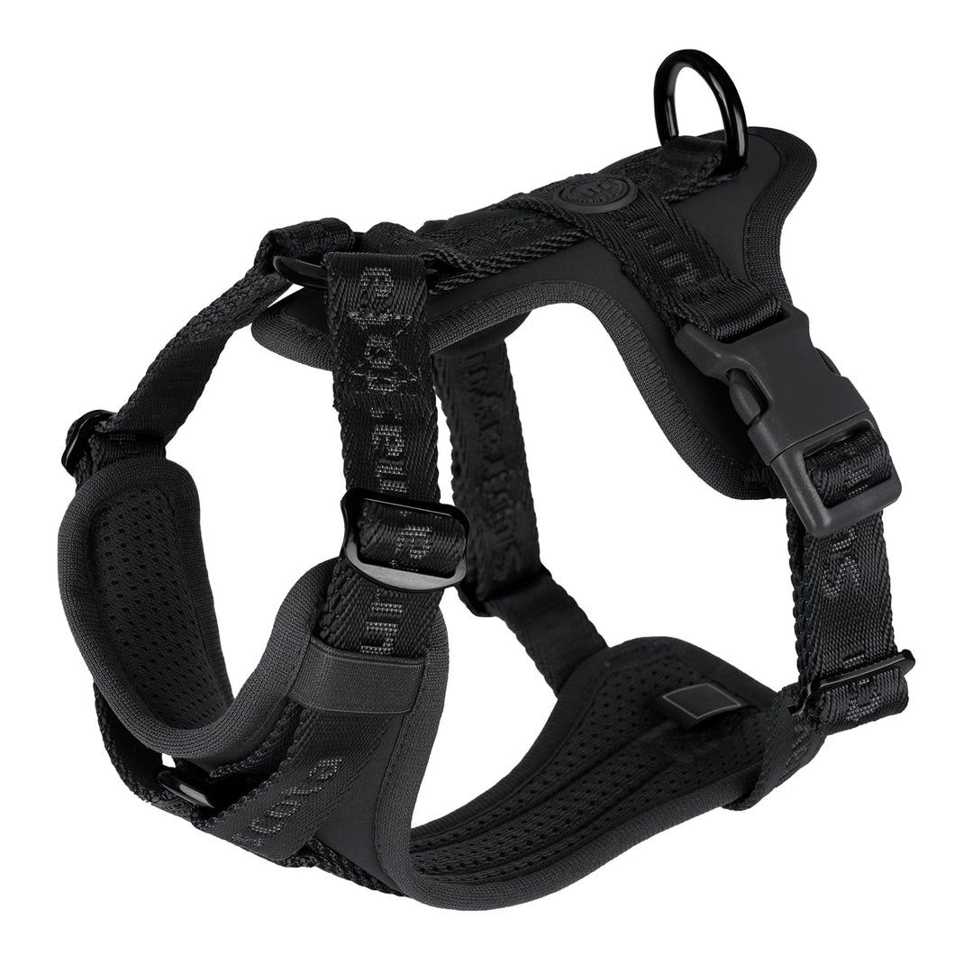 No Pull Hundegeschirr mit weicher Lycra-Polsterung, atmungsaktiver Komfortweste aus Mesh, Verstellba
