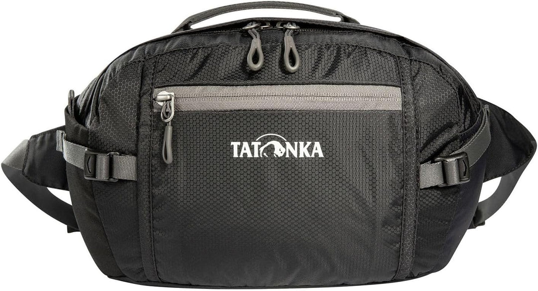 Tatonka Bauchtasche Hip Bag M - Grosse Hüfttasche mit Reissverschlussfach, elastischer Seitentasche