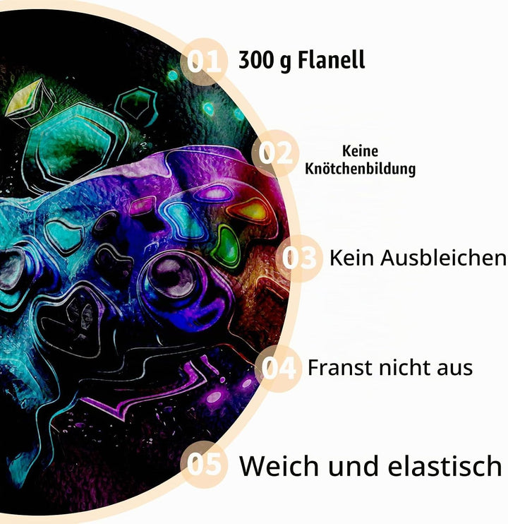 Gamepad Decke,3D Gamepad Muster Flanelldecke,Flauschig Weich Und Warme Zimmer Decor Decken,Für Teens