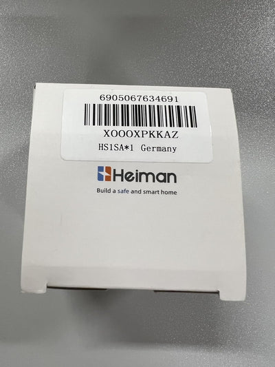 HEIMAN Mini Rauchmelder Feuermelder mit 10 Jahren Batterielaufzeit Brandmelder,TÜV und EN14604 Zerti