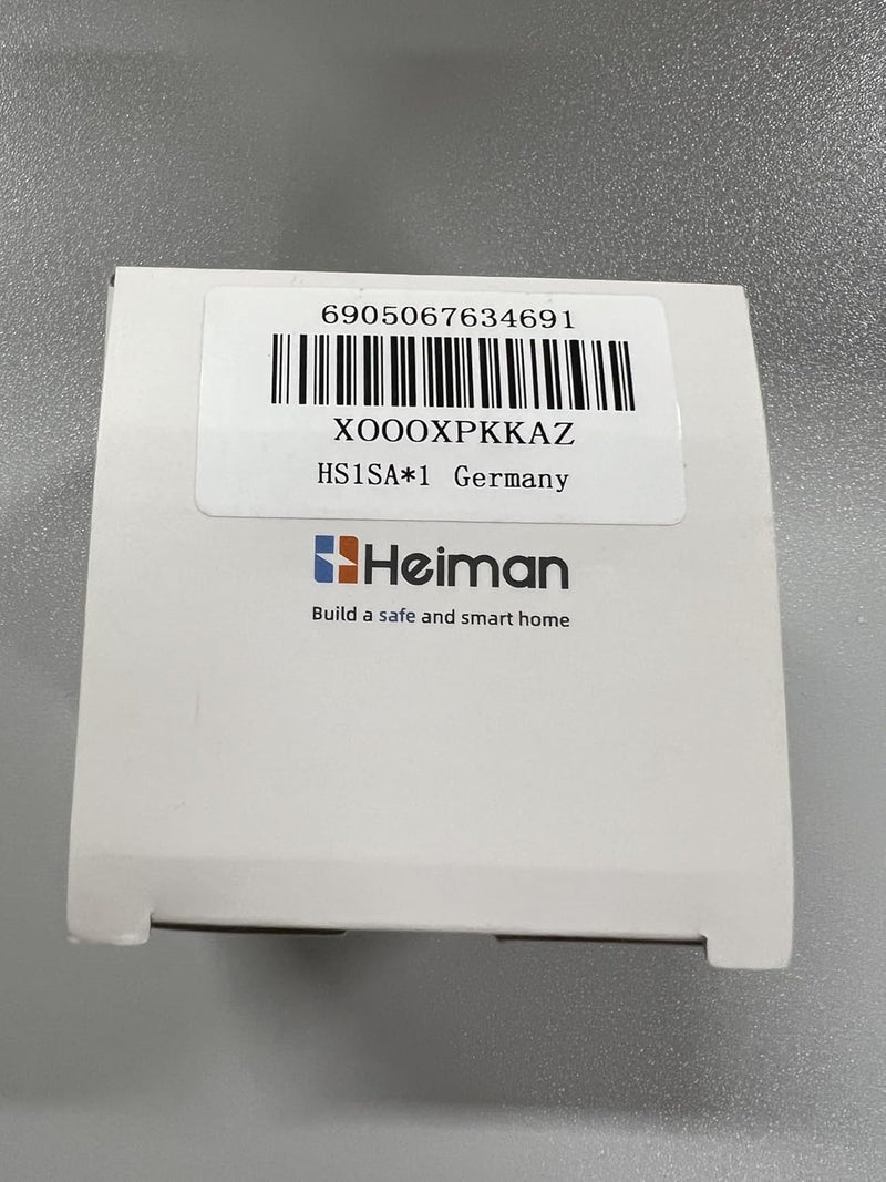 HEIMAN Mini Rauchmelder Feuermelder mit 10 Jahren Batterielaufzeit Brandmelder,TÜV und EN14604 Zerti