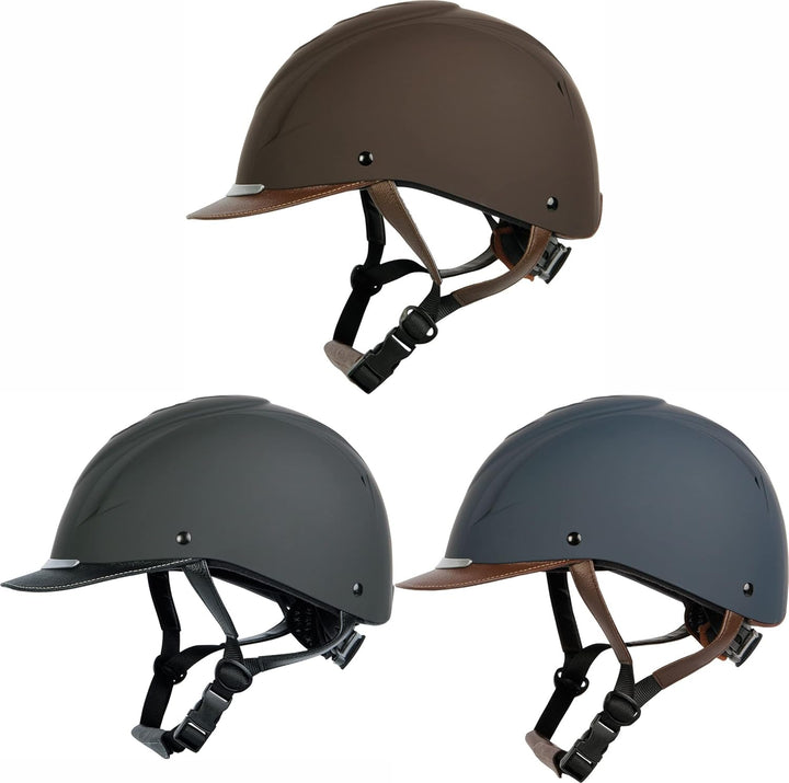 Harry's Horse Veiligheidscap, Challenge grau S/M, grau S/M