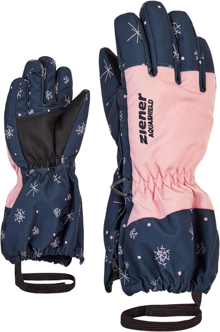 Ziener Unisex – Babys Levio Ski-Fäustling/Wintersport | wasserdicht, atmungsaktiv 92cm snowcrystal p